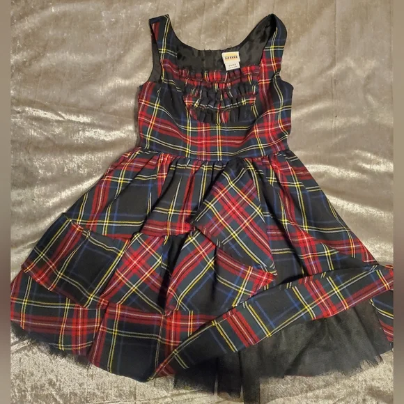 Harajuku Mini Dresses | Harajuku Mini Plaid Dress | Color: Black/Red | Size: 6xg | Jenifearce's Closet